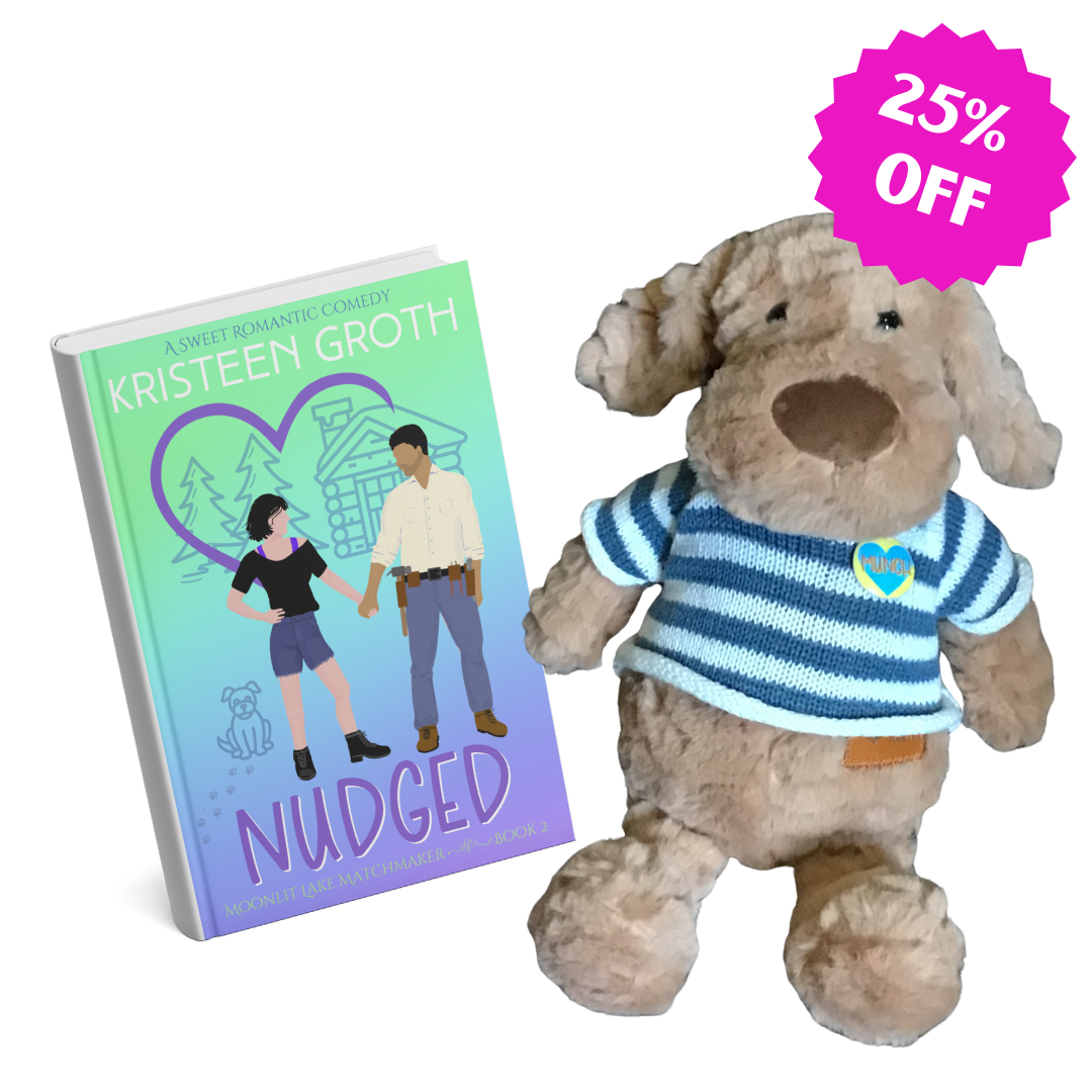 Munch Plushie + Nudged Paperback Bundle