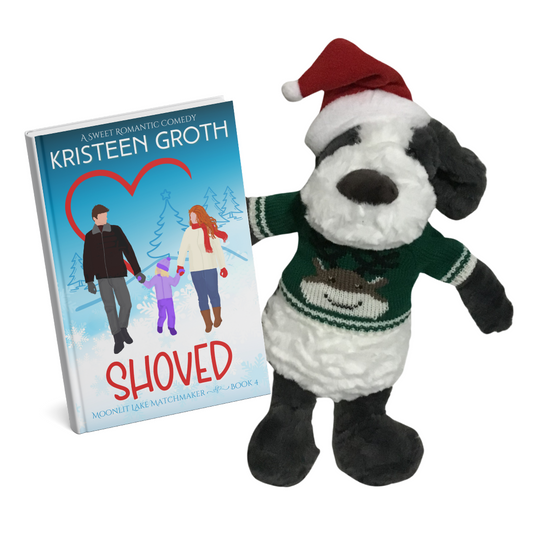 Lulu (Green Holiday Sweater) + Shoved (Signed Paperback)