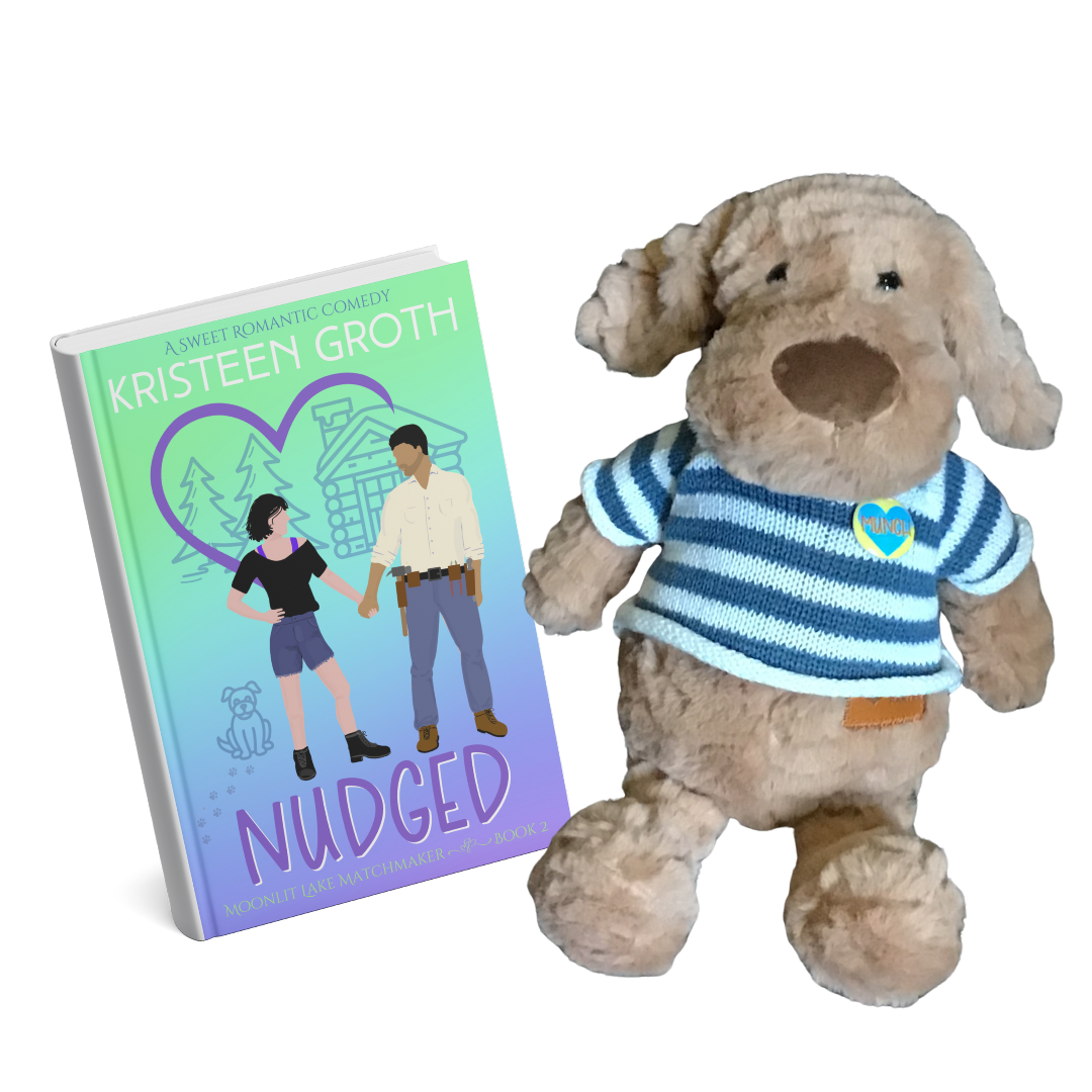 Munch Plushie + Nudged Paperback Bundle