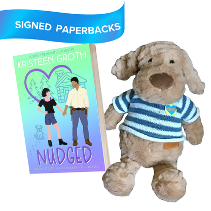 Munch Plushie + Nudged Paperback Bundle